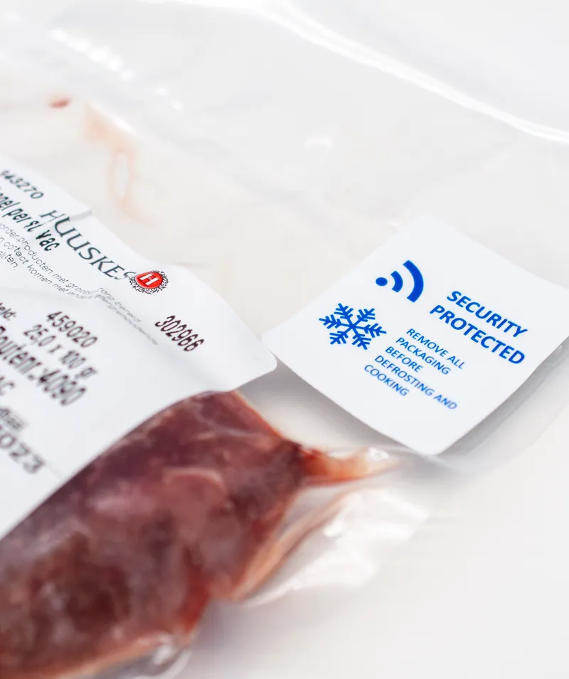 Meat label